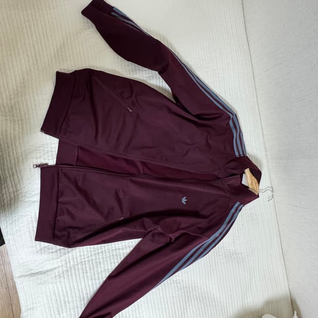 아디다스 오리지널스 베켄바우어 트랙 자켓 마룬