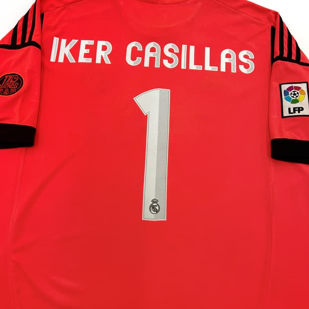 아디다스 12-13 레알 마드리드 110주년 골키퍼 리그킷 카시야스