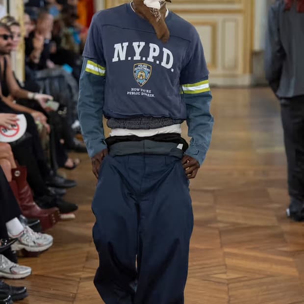 90s 뉴욕 N.Y .PD  오버핏 반팔티