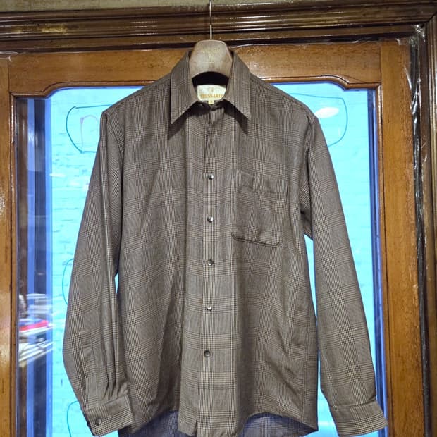 트루사르디 플란넬 셔츠