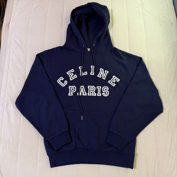 셀린느 파리 빅로고 후드티
