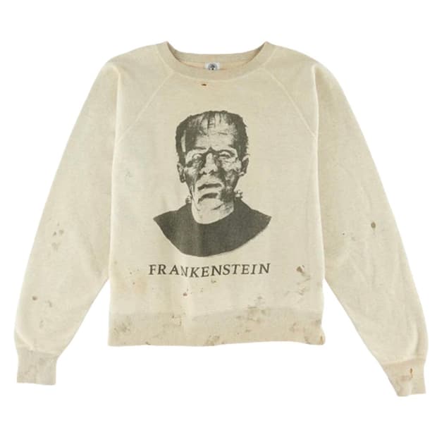 세인트 마이클 x 프랑켄슈타인 스웨트셔츠 그레이