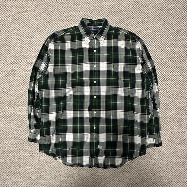 POLO RALPH LAUREN thin check shirt