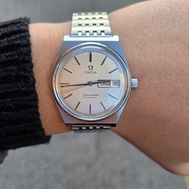 오메가 씨마스터 데이데이트 뻐뻐시