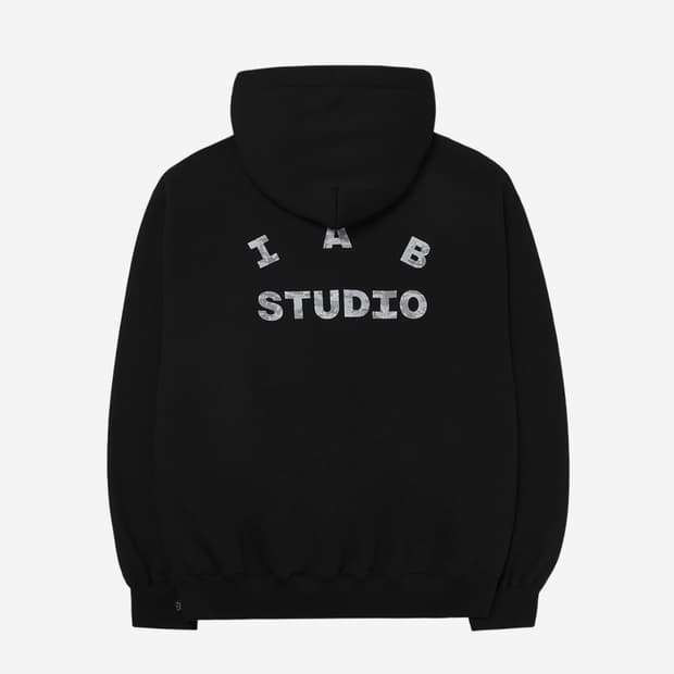 아이앱 스튜디오 후드 카모 블랙