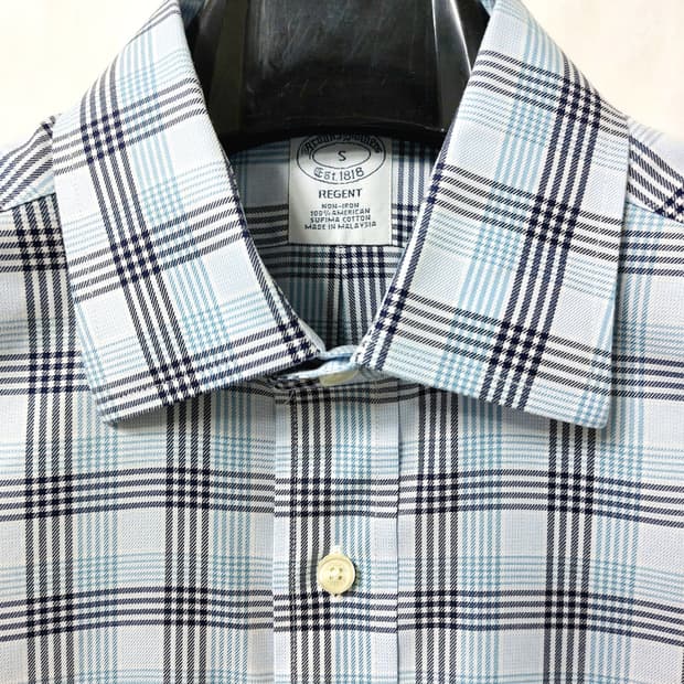 브룩스브라더스 논아이론 수피마 코튼 95