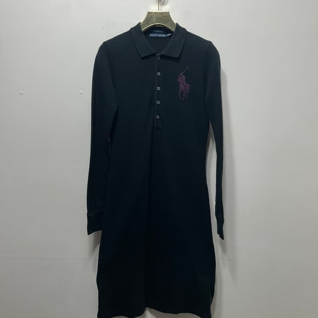 랄프로렌 폴로 여성 블랙 롱 스커트원피스  XS 