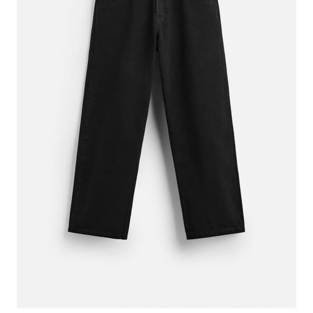 자라 배기진 블랙 32