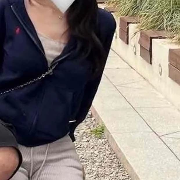 폴로 랄프로렌 여성 후드집업 네이비