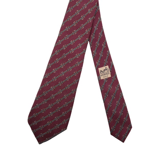 HERMES 에르메스 실크 넥타이 [JBFCS8971_0084-14]