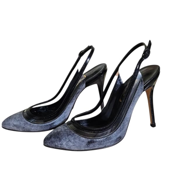 지니킴  jinnykim 그레이 슬링백 슈즈 35 225