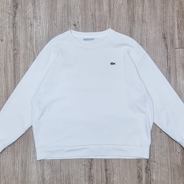 라코스테 베이직 맨투맨 M _ 여성