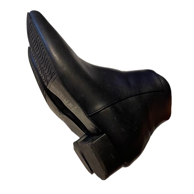 Black Side Zip Ankle Boots