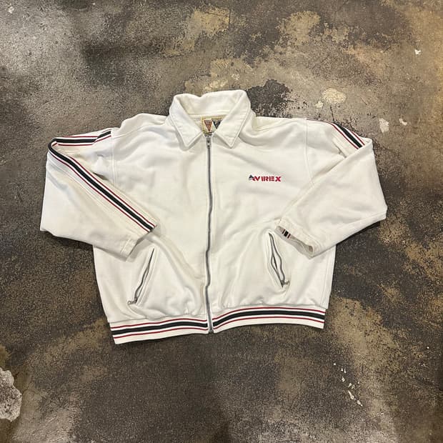 빈티지 00s 아비렉스 스웻 자켓 