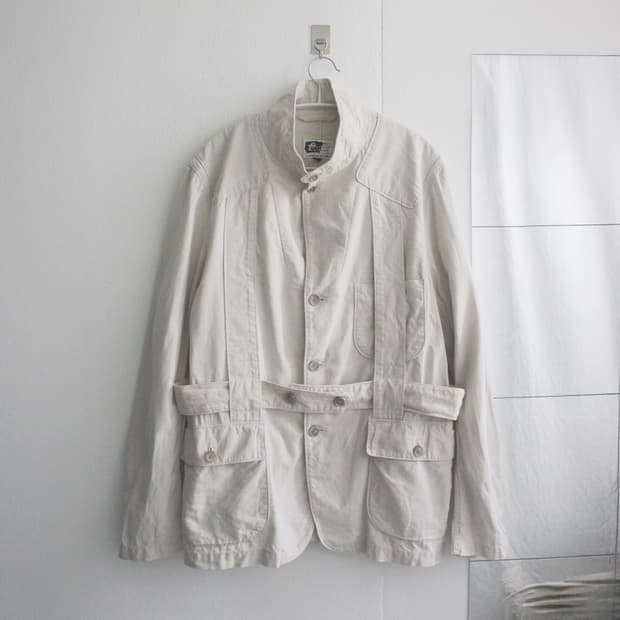 engineered garments linen norfolk jacket