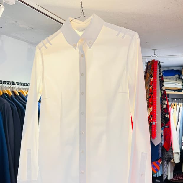 타임 화이트 셔츠 (이탈리아 원단 사용)