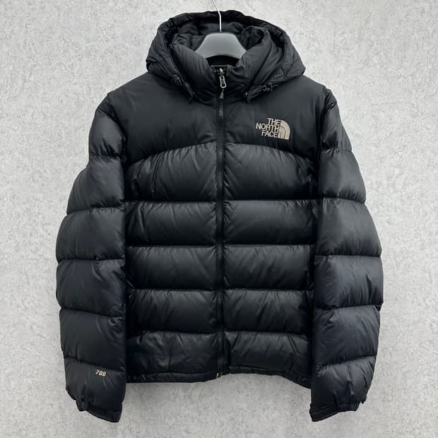 100 노스페이스 눕시 후드 남자 구스다운 패딩