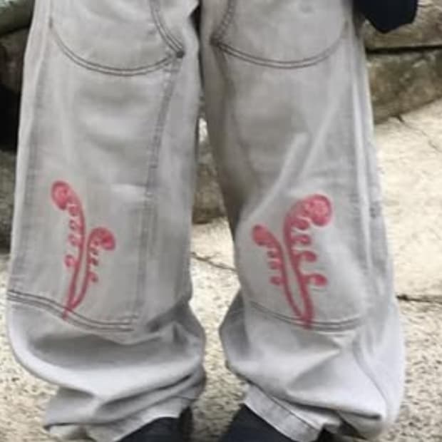 카릭터 바지 사이즈1 구합니다!