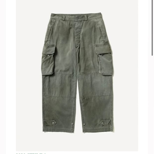 A.PRESSE 26SS Vintage FA HBT M-47 Pants