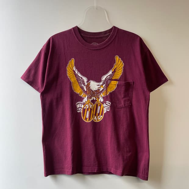 텐더로인 원포켓 이글 반팔 티셔츠