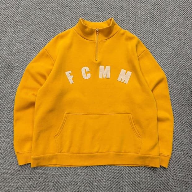 fcmm 하프집업 맨투맨 v2863