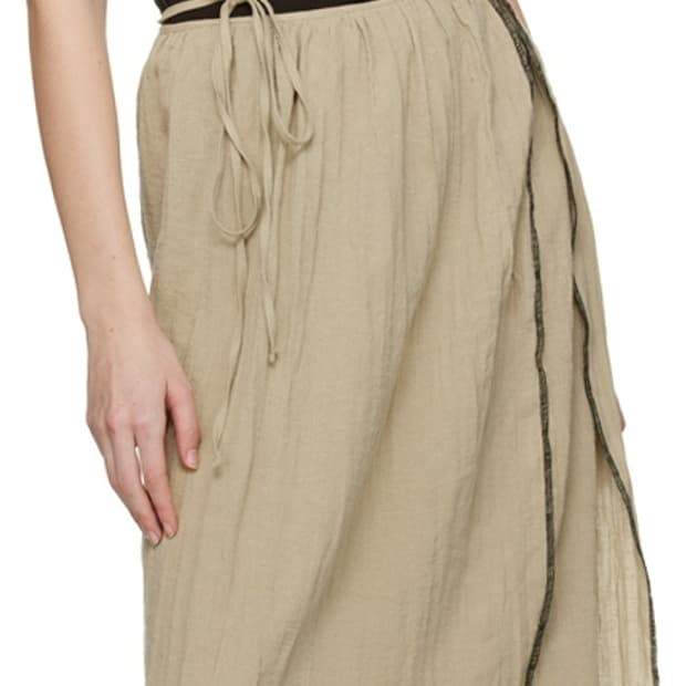 Baserange shok maxi skirt