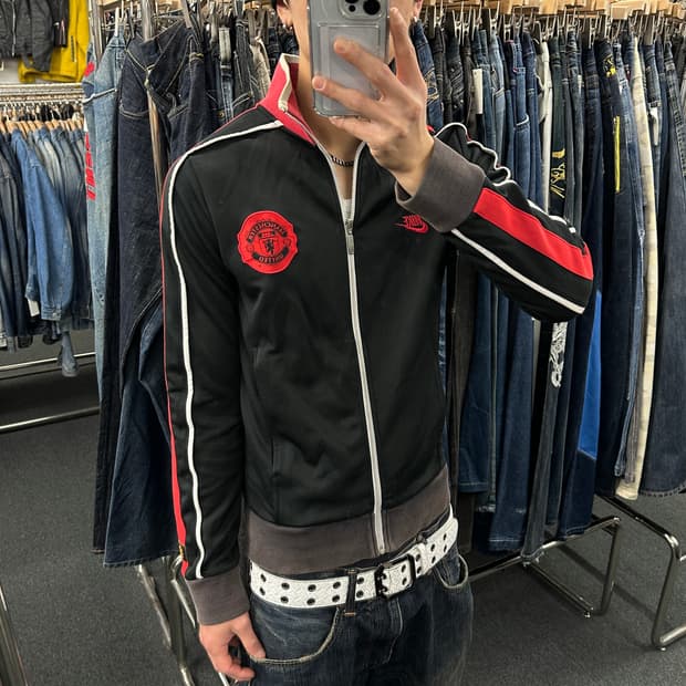 S) 나이키 맨유 08-09 트랙탑 져지 집업