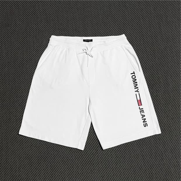 [XL] Tommy 타미힐피거 화이트 면 반바지