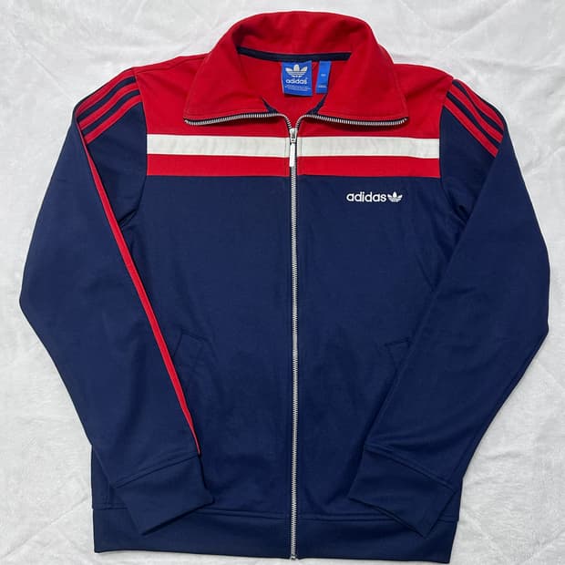 아디다스 오리지널스 올드스쿨 삼색 배색 트랙탑