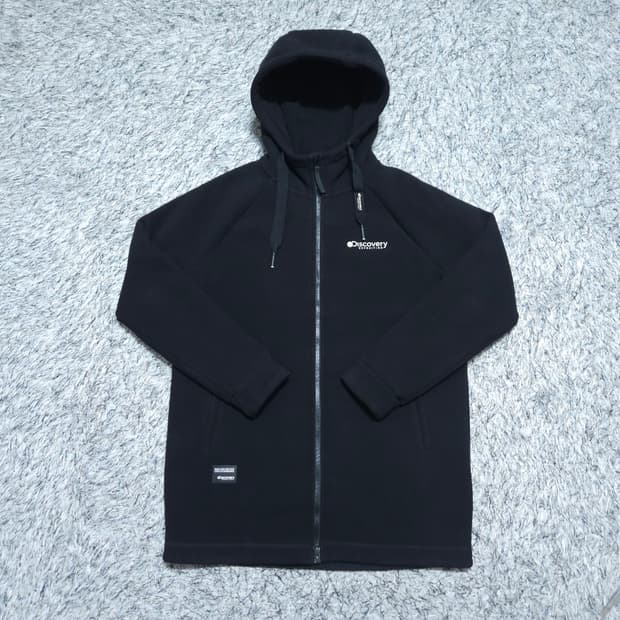 디스커버리) M 남자 뽀글이 기모후드집업 / 왕눈이샵