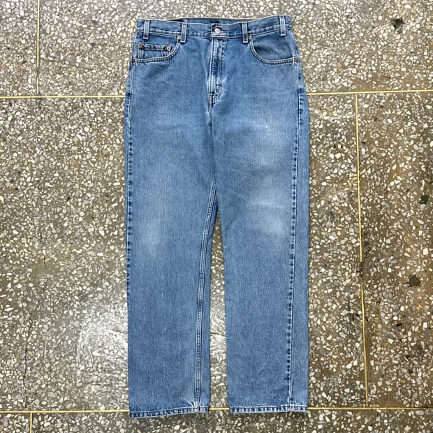 Early 00s 리바이스 505 블루 진 데님 팬츠 36