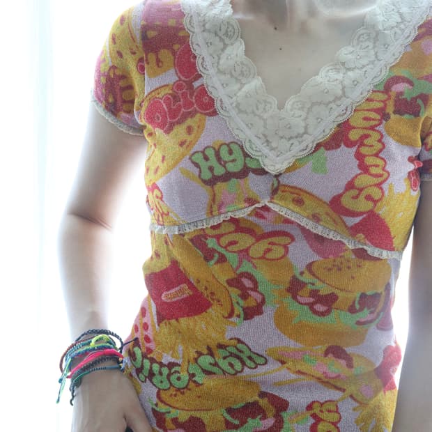 [Hysteric Glamour] Archive Lace Top
