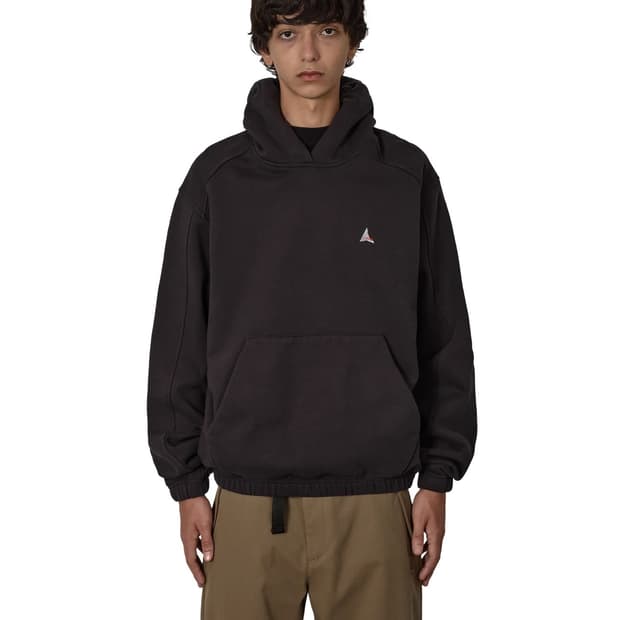 [M,L,XL]로아 하이킹 25fw Logo 490gsm 후드티