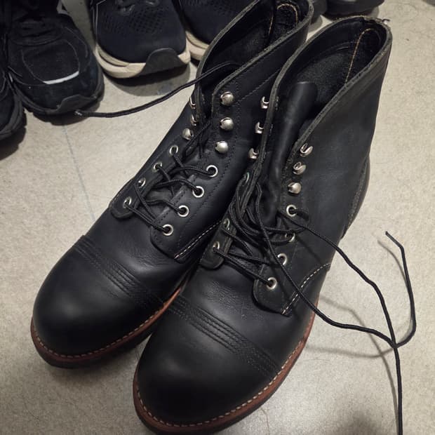 레드윙 8114 아이언 레인저 블랙 -9.5d