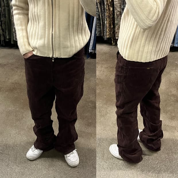 70s Lee 코듀로이 벨바텀 부츠컷 (35“)