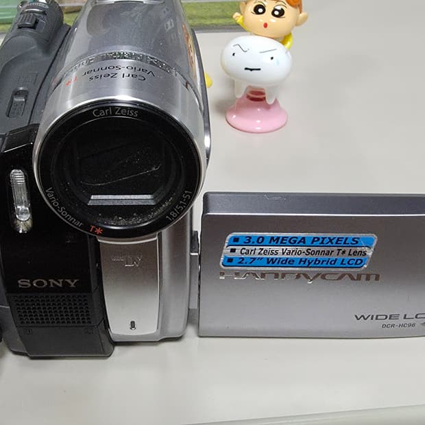 소니 핸디캠 DCR-HC96 빈티지 캠코더(하자)