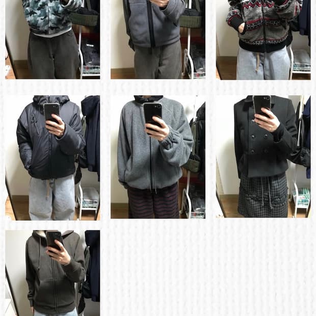 아우터&상의 일괄판매(14개) + 사은품