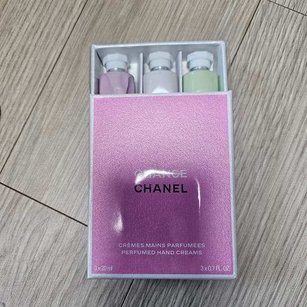샤넬 샹스 핸드크림 3종
