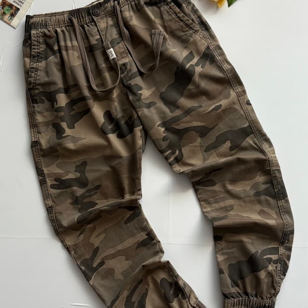아베크롬비 카모플라쥬 카고 팬츠