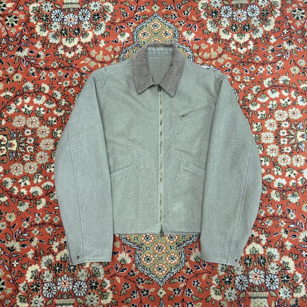 [M] 라퍼지스토어 워크 자켓 카키 그레이