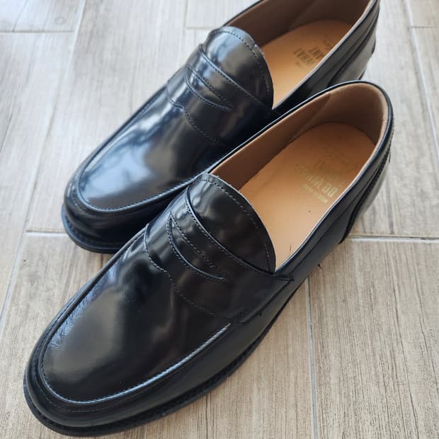 슈펜x깡스타일리스트 리얼레더 페니로퍼 (280)