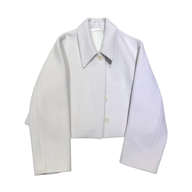 (1) 아모멘토 울 숏자켓 라일락