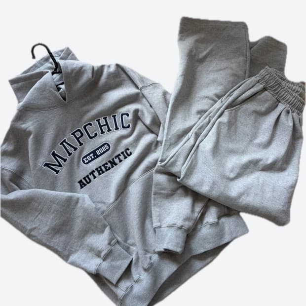 리브레너무신사팬츠 & 맵시크 후드티 세트 투피스 공용가능 🩶반택포