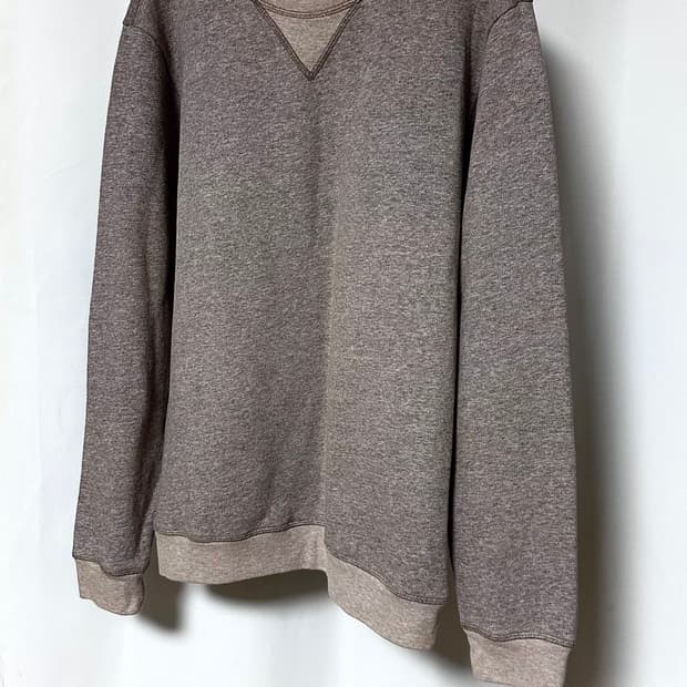 Maison Margiela 샌드베이지 빈티지 워시드 스웻