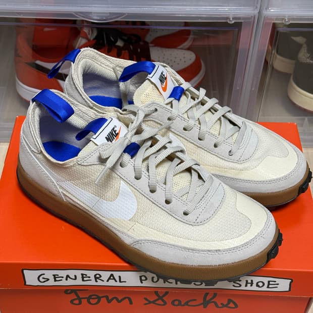나이키 x 톰 삭스 제너럴 퍼포즈 슈 라이트 크림 260