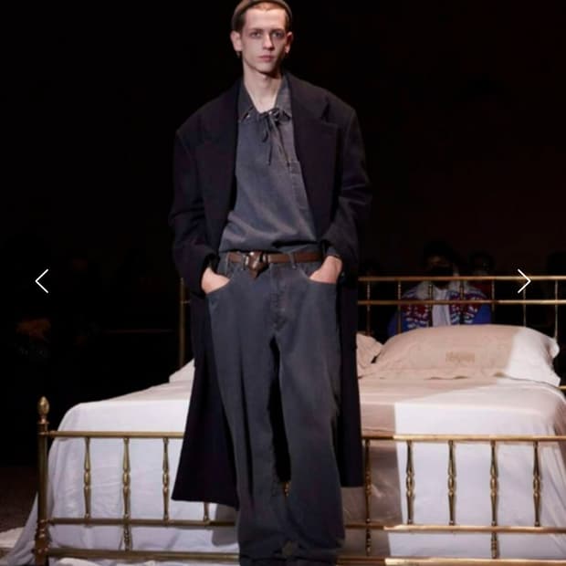 Magliano 마리아노 더블 브레스티드 코트 golden L