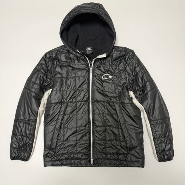 나이키 기모 퀼팅 자켓