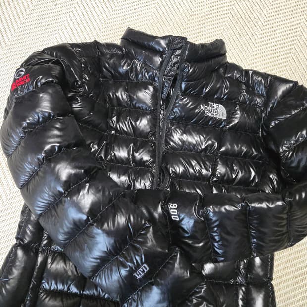 노스페이스 LTD 한정판 퍼텍스퀀텀 900필 서밋시리즈 구스 패딩 55