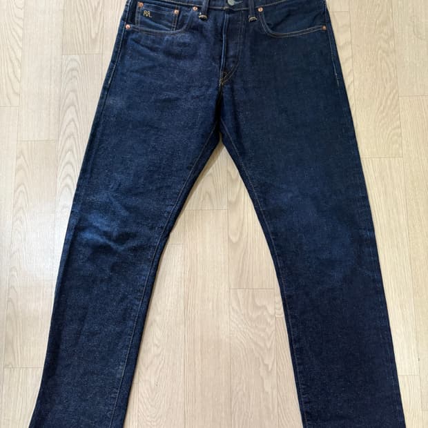 RRL 셀비지 데님 32x30