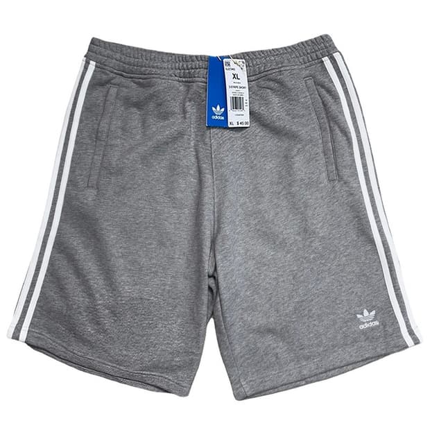 새상품 ADIDAS 오리지널스 3스트라이프 스웻 쇼츠 XL